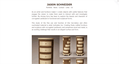 Desktop Screenshot of jasonschneiderfurniture.com